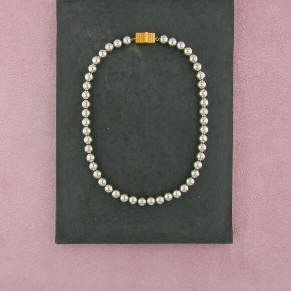 Sterling Jewelry - ivi los angeles sterling silver kelly bead necklace size 15.5in